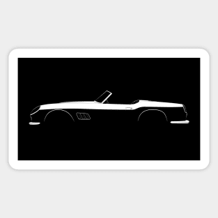 Ferrari 250 GT California LWB Silhouette Sticker